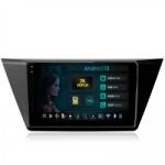  HUB64 - 2K S4 Series Navigatie 2K Volkswagen Touran (2016+) 4GB RAM Android 13 Octacore Slot Sim 4G DSP GPS Wi-FI Carplay Android Auto USB Bluetooth Waze Touchscreen 10.36 Inch (HB-64100042K+AD-BGRKIT