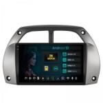 Alemarauto Navigatie 2K Toyota RAV4 (2001-2006) 4GB RAM Android 13 Octacore Slot Sim 4G DSP GPS Wi-FI Carplay Android Auto USB Bluetooth Waze Touchscreen 9.5 Inch (HB-6490042K+AD-BGRKIT109)