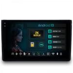 Alemarauto Navigatie 2K Audi A4 (B6 B7 2000-2008) Seat Exeo (2008-2013) 8GB RAM Android 13 Octacore Slot Sim 4G DSP GPS Wi-FI Carplay Android Auto USB Bluetooth Waze Touchscreen 9.5 Inch (HB-6490082K+AD-BGRKIT42