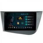 HUB64 - 2K S4 Series Navigatie 2K Seat Leon (2005-2012) 4GB RAM Android 13 Octacore Slot Sim 4G DSP GPS Wi-FI Carplay Android Auto USB Bluetooth Waze Touchscreen 9.5 Inch (HB-6490042K+AD-BGRKIT052)