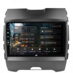 HUB64 - S8 Series Navigatie Ford Edge (2016-2021) 8GB RAM Android 13 Octacore Slot Sim 4G DSP GPS Wi-FI Carplay Android Auto USB Bluetooth Waze Touchscreen 9 Inch (HB-649008+AD-BGRKIT110)
