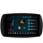Alemarauto Navigatie 2K Smart For Two (2016-Prezent) 4GB RAM Android 13 Octacore Slot Sim 4G DSP GPS Wi-FI Carplay Android Auto USB Bluetooth Waze Touchscreen 9.5 Inch (HB-6490042K+AD-BGRKIT412)