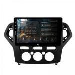 HUB64 - S4 Series Navigatie Ford Mondeo (2007-2010) Clima Manuala 4GB RAM Android 13 Octacore Slot Sim 4G DSP GPS Wi-FI Carplay Android Auto USB Bluetooth Waze Touchscreen 9 inch (HB-6410004+AD-BGRKIT126)