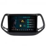 Alemarauto Navigatie 2K Jeep Compass (2016+) 4GB RAM Android 13 Octacore Slot Sim 4G DSP GPS Wi-FI Carplay Android Auto USB Bluetooth Waze Touchscreen 10.36 Inch (HB-64100042K+AD-BGRKIT284)