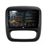 Alemarauto Navigatie Opel Vivaro / Renault Trafic / Fiat Talento (2014-2017) 4GB RAM Android 13 Quadcore DSP GPS Wi-FI Carplay Android Auto USB Bluetooth Waze Touchscreen 9 inch (HB-649004L+AD-BGRKIT389)