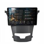 HUB64 Navigatie Ssangyong Korando (2013-2019) 2GB RAM Android 13 GPS Wi-FI Carplay Android Auto USB Bluetooth Radio Waze Touchscreen 9 inch (HB-649002+AD-BGRKIT441)