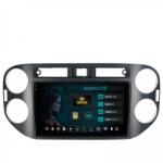 HUB64 - 2K S8 Series Navigatie 2K Volkswagen Tiguan (2010-2016) 8GB RAM Android 13 Octacore Slot Sim 4G DSP GPS Wi-FI Carplay Android Auto USB Bluetooth Waze Touchscreen 9.5 Inch (HB-6490082K+AD-BGRKIT035-1