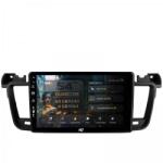HUB64 - S4 Series LITE Navigatie Peugeot 508 (2010-2018) 4GB RAM Android 13 Quadcore DSP GPS Wi-FI Carplay Android Auto USB Bluetooth Waze Touchscreen 9 inch (HB-649004L+AD-BGRKIT264)
