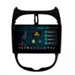 HUB64 - 2K S8 Series Navigatie 2K Peugeot 206 (1998-2012) 8GB RAM Android 13 Octacore Slot Sim 4G DSP GPS Wi-FI Carplay Android Auto USB Bluetooth Waze Touchscreen 9.5 Inch (HB-6490082K+AD-BGRKIT262)