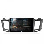 Alemarauto Navigatie Toyota RAV4 (2013-2018) 4GB RAM Android 13 Octacore Slot Sim 4G DSP GPS Wi-FI Carplay Android Auto USB Bluetooth Waze Touchscreen 10.1 Inch (HB-6410004+AD-BGRKIT060)