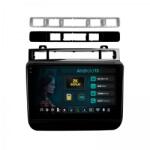 HUB64 - 2K S8 Series Navigatie 2K Volkswagen Touareg (2010-2018) 8GB RAM Android 13 Octacore Slot Sim 4G DSP GPS Wi-FI Carplay Android Auto USB Bluetooth Waze Touchscreen 9.5 Inch (HB-6490082K+AD-BGRKIT051)