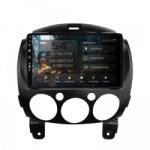 Alemarauto Navigatie Mazda 2 (2007-2014) 4GB RAM Android 13 Octacore Slot Sim 4G DSP GPS Wi-FI Carplay Android Auto USB Bluetooth Waze Touchscreen 9 inch (HB-649004+AD-BGRKIT325)