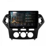 HUB64 - S8 Series Navigatie Ford Mondeo (2007-2010) Clima Manuala 8GB RAM Android 13 Octacore Slot Sim 4G DSP GPS Wi-FI Carplay Android Auto USB Bluetooth Waze Touchscreen 9 Inch (HB-6410008+AD-BGRKIT126)