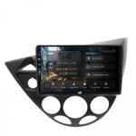 HUB64 - S4 Series Navigatie Ford Focus 1 (1998-2004) 4GB RAM Android 13 Octacore Slot Sim 4G DSP GPS Wi-FI Carplay Android Auto USB Bluetooth Waze Touchscreen 9 inch (HB-649004+AD-BGRKIT112V2)