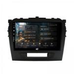 Alemarauto Navigatie Suzuki Vitara (2015-2025) 4GB RAM Android 13 Quadcore DSP GPS Wi-FI Carplay Android Auto USB Bluetooth Waze Touchscreen 9 inch (HB-649004L+AD-BGRKIT299)
