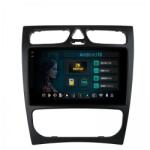 Alemarauto Navigatie 2K Mercedes Benz C-Class W203 CLK W209 (2000-2005) 8GB RAM Android 13 Octacore Slot Sim 4G DSP GPS Wi-FI Carplay Android Auto USB Bluetooth Waze Touchscreen 9.5 Inch (HB-6490082K+AD-BGRKIT41