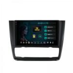 Alemarauto Navigatie 2K BMW Seria 1 E87 (2007-2011) Clima Automata 4GB RAM Android 13 Octacore Slot Sim 4G DSP GPS Wi-FI Carplay Android Auto USB Bluetooth Waze Touchscreen 9.5 Inch (HB-6490042K+AD-BGRKIT399)