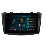 Alemarauto Navigatie 2K Mazda 3 (2009-2013) 4GB RAM Android 13 Octacore Slot Sim 4G DSP GPS Wi-FI Carplay Android Auto USB Bluetooth Waze Touchscreen 9.5 Inch (HB-6490042K+AD-BGRKIT320)