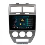 Alemarauto Navigatie 2K Jeep Compass Patriot (2006-2010) 4GB RAM Android 13 Octacore Slot Sim 4G DSP GPS Wi-FI Carplay Android Auto USB Bluetooth Waze Touchscreen 9.5 Inch (HB-64100042K+AD-BGRKIT295)