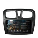 Alemarauto Navigatie Dacia Logan II / Sandero II / Stepway (2012-2020) 8GB RAM Android 13 Octacore Slot Sim 4G DSP GPS Wi-FI Carplay Android Auto USB Bluetooth Waze Touchscreen 9 Inch (HB-649008+AD-BGRKIT375)