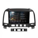 Alemarauto Navigatie Hyundai Santa Fe (2006-2012) 6GB RAM Android 13 Octacore Slot Sim 4G DSP GPS Wi-FI Carplay Android Auto USB Bluetooth Waze Touchscreen 9 Inch (HB-649006+AD-BGRKIT210)