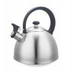 Maestro Acél vízforraló indukciós gázsíppal 2.5L ezüst Maestro (MR-1302-New)