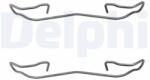 DELPHI Set accesorii, placute frana DELPHI LX0167 (LX0167)
