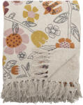 Bloomingville Pătură cu franjuri Vivielle 130 x 160 cm (82063139)