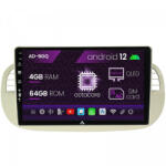 Autodrop Navigatie Fiat 500 (2007-2014), Android 12, Q-Octacore , 4GB RAM , 64GB ROM, 9 Inch - AD-BGQ9004, AD-BGRKIT362V2 (AD-BGQ9004+AD-BGRKIT362V2)