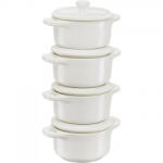Staub Set 4 oale universale, Ceramica, 200ml, Alb (1008680)