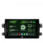 Autodrop Navigatie Suzuki SX4 , Fiat Sedici, Android 13, Z-Octacore , 8GB RAM , 256GB ROM, 9 Inch - AD-BGZ9008, AD-BGRKIT307 (AD-BGZ9008+AD-BGRKIT307)