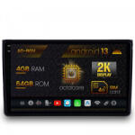 Autodrop Navigatie Audi A4(B6, B7) , SEAT EXEO, Android 13, V-Octacore , 4GB RAM , 64GB ROM, 9.5 Inch - AD-BGV9004, AD-BGRKIT425 (AD-BGV9004+AD-BGRKIT425)