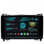 Autodrop Navigatie Mercedes Benz Sprinter, Viano, Vito, A, B Class, Crafter, Android 13, X-Octacore , 8GB RAM , 256GB ROM, 9.5 Inch - AD-BGX9008, AD-BGRKIT407 (AD-BGX9008+AD-BGRKIT407)