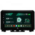 Autodrop Navigatie Suzuki Jimny (2018-2022), Android 12, A-Octacore , 4GB RAM , 64GB ROM, 9 Inch - AD-BGA9004, AD-BGRKIT312 (AD-BGA9004+AD-BGRKIT312)