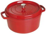 Staub Oala Cocotte fonta, 20cm/2, 2L, Cherry - Staub (1004205)