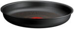 Tefal Tigaie Tefal Ingenio Excellence+, 28 cm, inductie, invelis antiaderent, indicator Thermo-Signal, tehnologie FUSION CORE, aluminiu, negru (3168430388048)