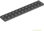 LEGO® Sötét kékesszürke lap 2x12 (4211067)