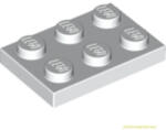 LEGO® Alkatrészek Pick a Brick, fehér 2x3 lapos elem (302101)
