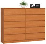  Komód K160 10sz Clp éger