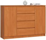  Komód K140 2d 4sz Clp éger