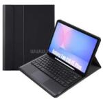 Gigapack Samsung Tab S10 FE Plus WIFI / Tab S10 FE Plus LTE GIGAPACK Tok álló, bőr hatású FLIP, angol nyelvű, FEKETE (GP-169360) (GP-169360)