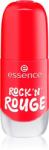 essence Gel Nail Polish géles körömlakk árnyalat 25 ROCK 'N' ROUGE 8 ml