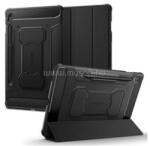 Spigen Samsung Tab S10 FE WIFI / Tab S10 FE LTE RUGGED ARMOR PRO tok álló aktív FLIP, ceruza tartó, FEKETE (ACS06857) (ACS06857)