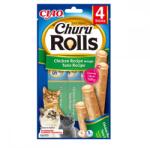 Inaba Foods Churu Rolls Recompense pentru Pisici cu Pui si Ton, 4 x 10 g