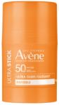 Eau Thermale Avène - Stick invizibil pentru protectie solara SPF 50 Ultra Stick Sun Care, Avene 45 g