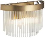 Endon Lighting 119125 - Aplica de perete CLERMONT, 2x E14, 6W, 230V, alamă (EN0499)