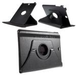 Gigapack Samsung Tab A 9.7 LTE / Tab A 9.7 WIFI GIGAPACK Tok álló, bőr hatású FLIP, 360°, FEKETE (GP-54933) (GP-54933)