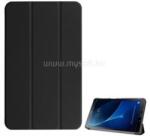Gigapack Samsung Tab A 10.1 WIFI (2016) GIGAPACK Tok álló, bőr hatású aktív FLIP, asztali tartó, FEKETE (GP-65175) (GP-65175)