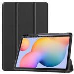 Gigapack Samsung Tab S6 Lite 10.4 LTE / Tab S6 Lite 10.4 WIFI GIGAPACK Tok álló, bőr hatású aktív FLIP, ceruza tartó, FEKETE (GP-96603) (GP-96603)