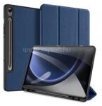 Dux Ducis Samsung Tab S9 FE Plus LTE DOMO tok álló, bőr hatású aktív FLIP, ceruza tartó, SÖTÉTKÉK (GP-150497) (GP-150497)